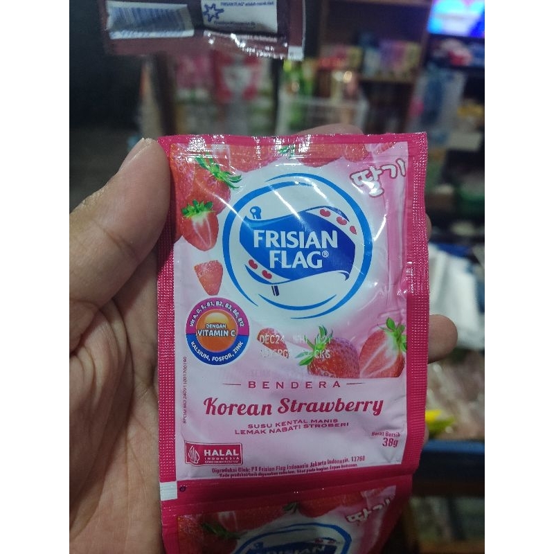 

Kental Manis Frisian Flag Korean Strawberry