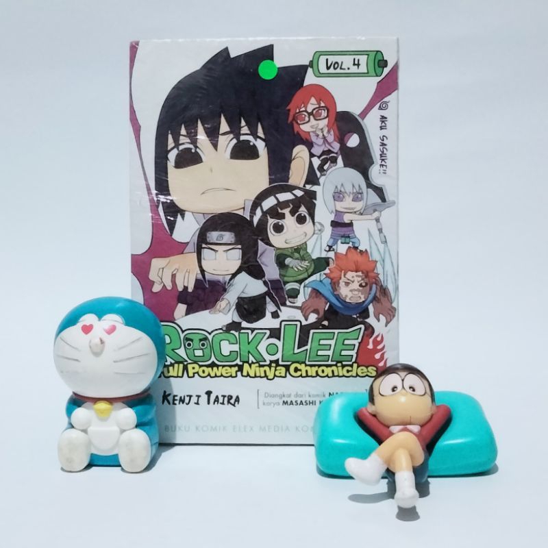 Komik Rock Lee Full Power Ninja Chronicles Vol 4 Segel