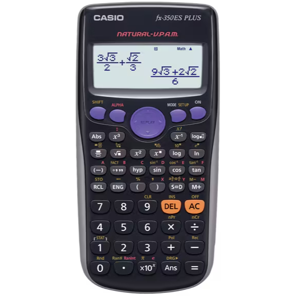 

CASIO CALCULATOR | CASIO FX-350ES PLUS