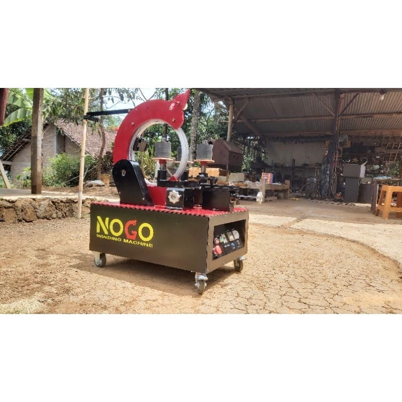 mesin gulung / alat gulung / mesin winding / mesin toroid / trafo donat otomatis