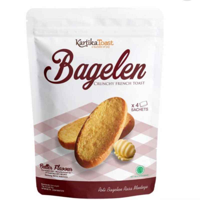 

Kartika Toast Bagelen Butter 72gr