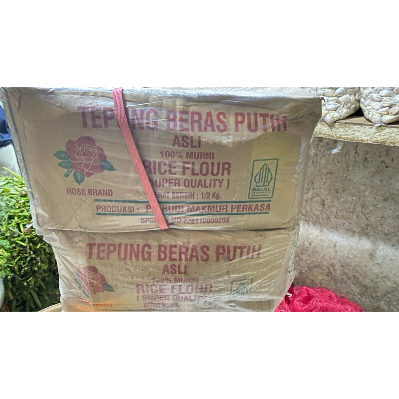 

Tepung Beras Rose Brand 500 gram x 20 pak | Grosir 1 Dus