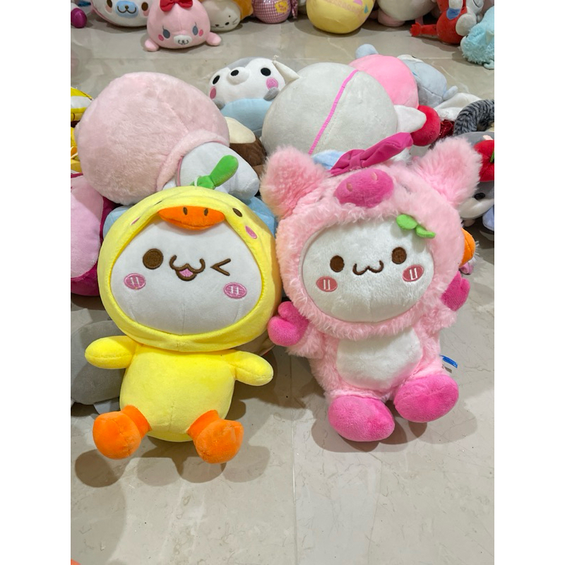 boneka budding pop kostum binatang