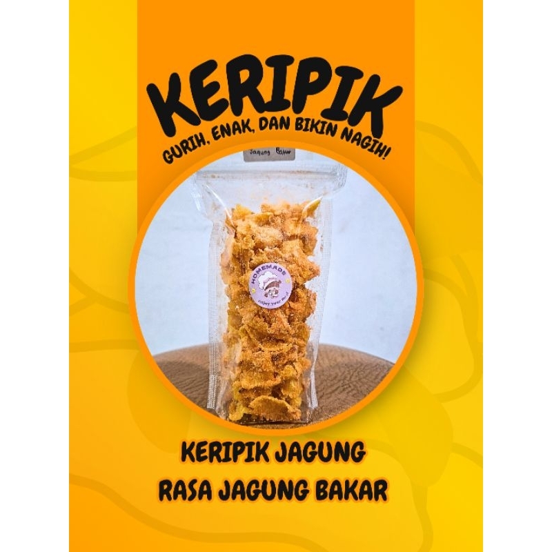 

KERIPIK JAGUNG | CEMILAN KERIPIK | GURIH BIKIN NAGIH