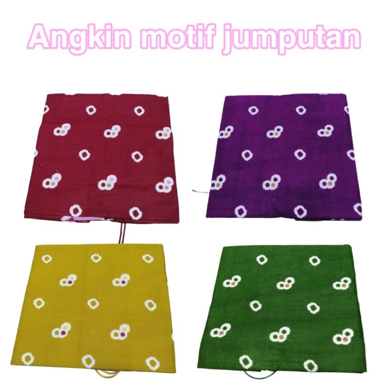 angkin jumputan instan / angkin kebaya / angkin instan kebaya / angkin motif jumputan