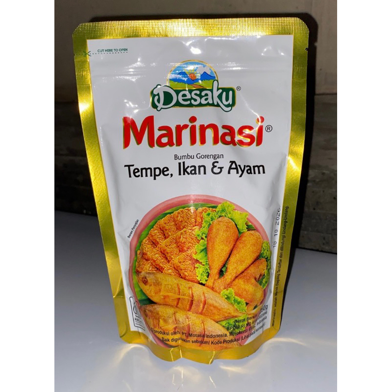 

Desaku Marinasi 250 Gram Kemasan Ziplock
