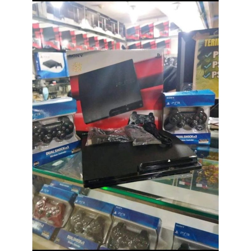 PS3SLIM SERI 25/30MURAH KONDISI SECOND ORIGINAL BODY 90/95% SEPERTI BARU