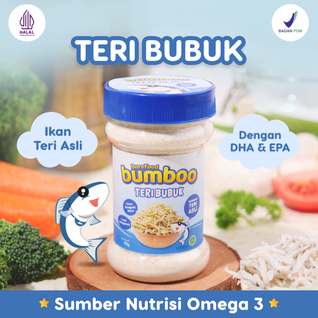 

Barefood Bumboo Teri Bubuk 90g