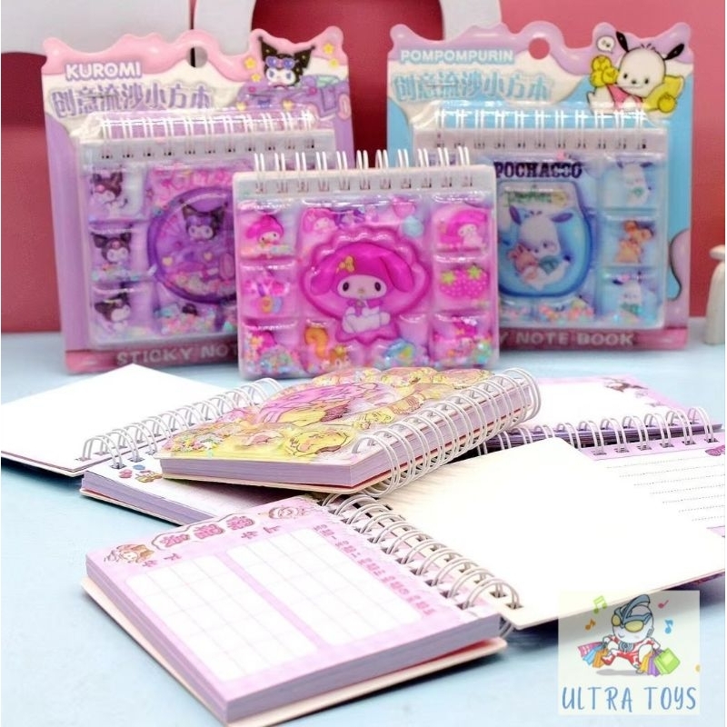 

[ULTRATOYS] NOTEBOOK SPIRAL AIR STICKY NOTES AIR