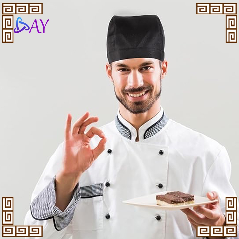 Topi Chef Koki Masak Topi Koki Chef Topi Koki Untuk Pekerja Dapur Dan Industri Topi Koki Dewasa Topi