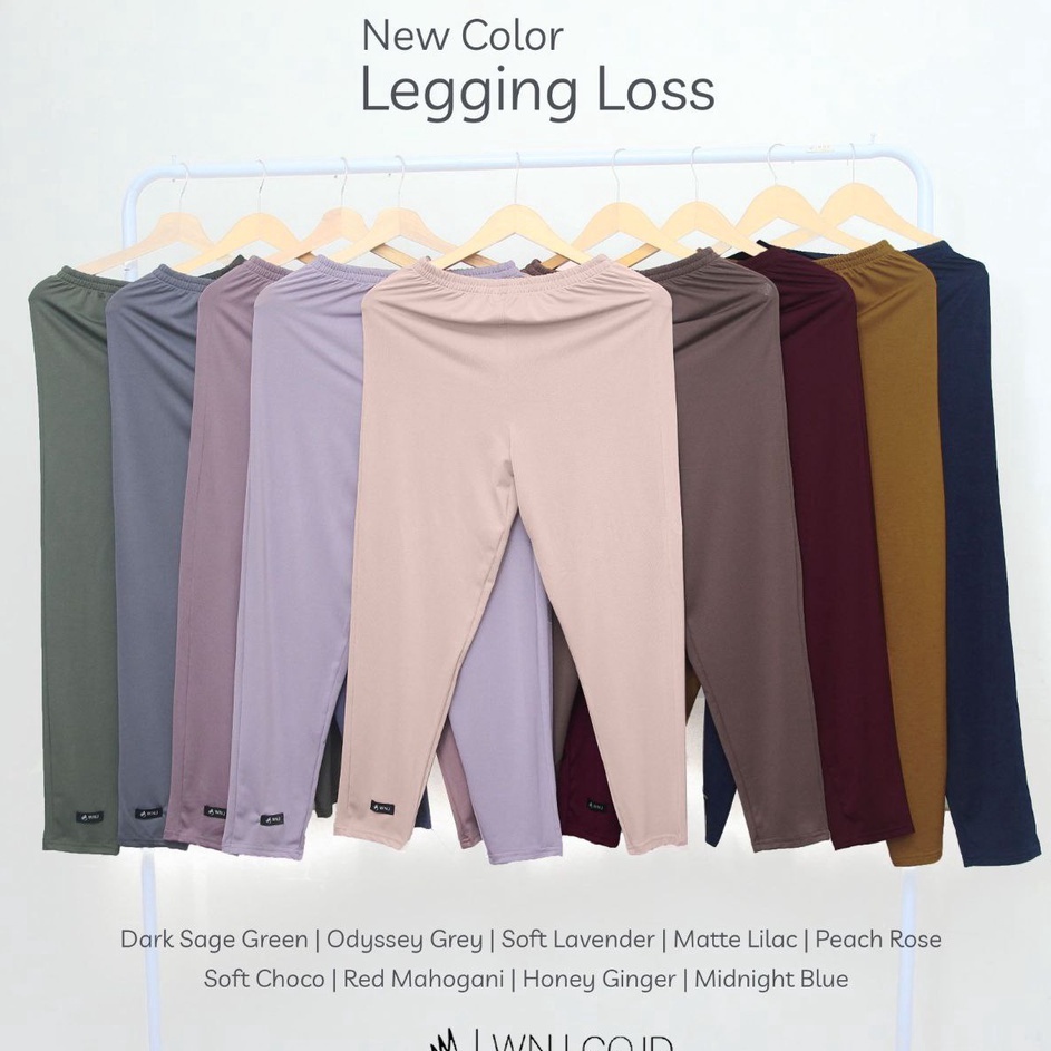 WNJ Legging Loss Inner Celana Celamis Dalaman Gamis Wanoja