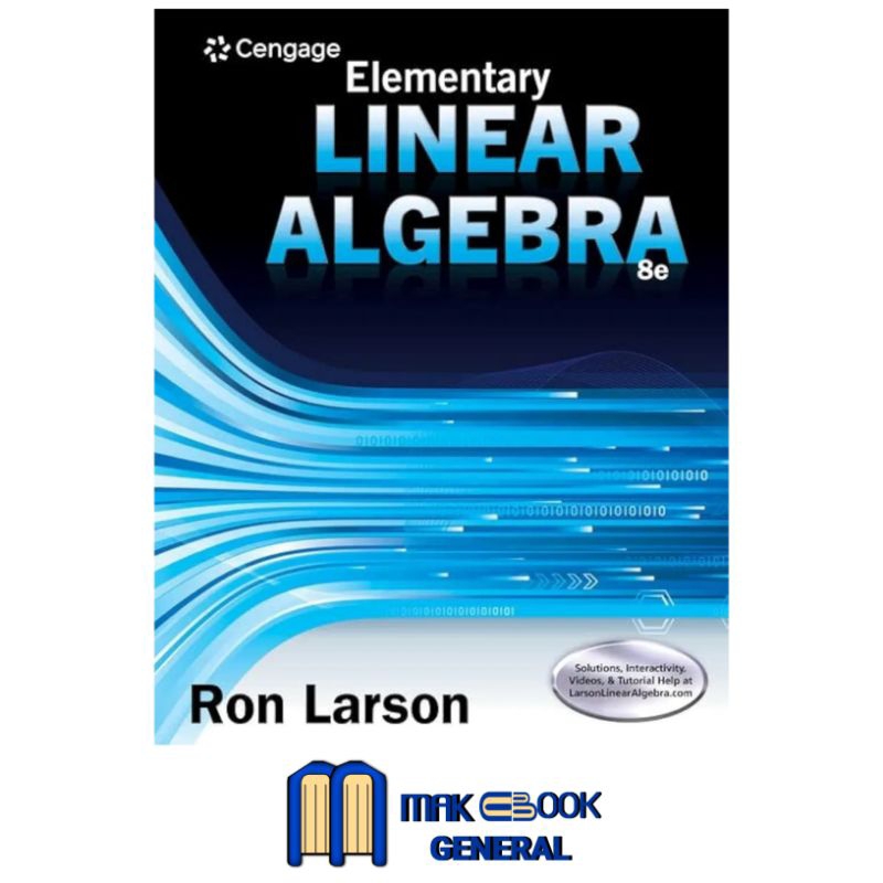 Buku Elementary Linear Algebra 8e