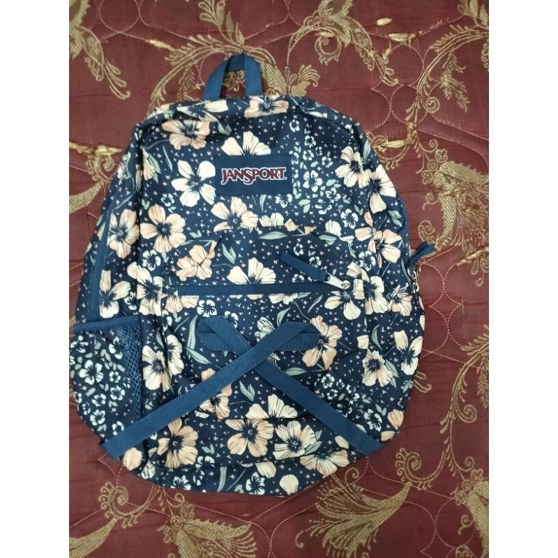 jansport motif bunga