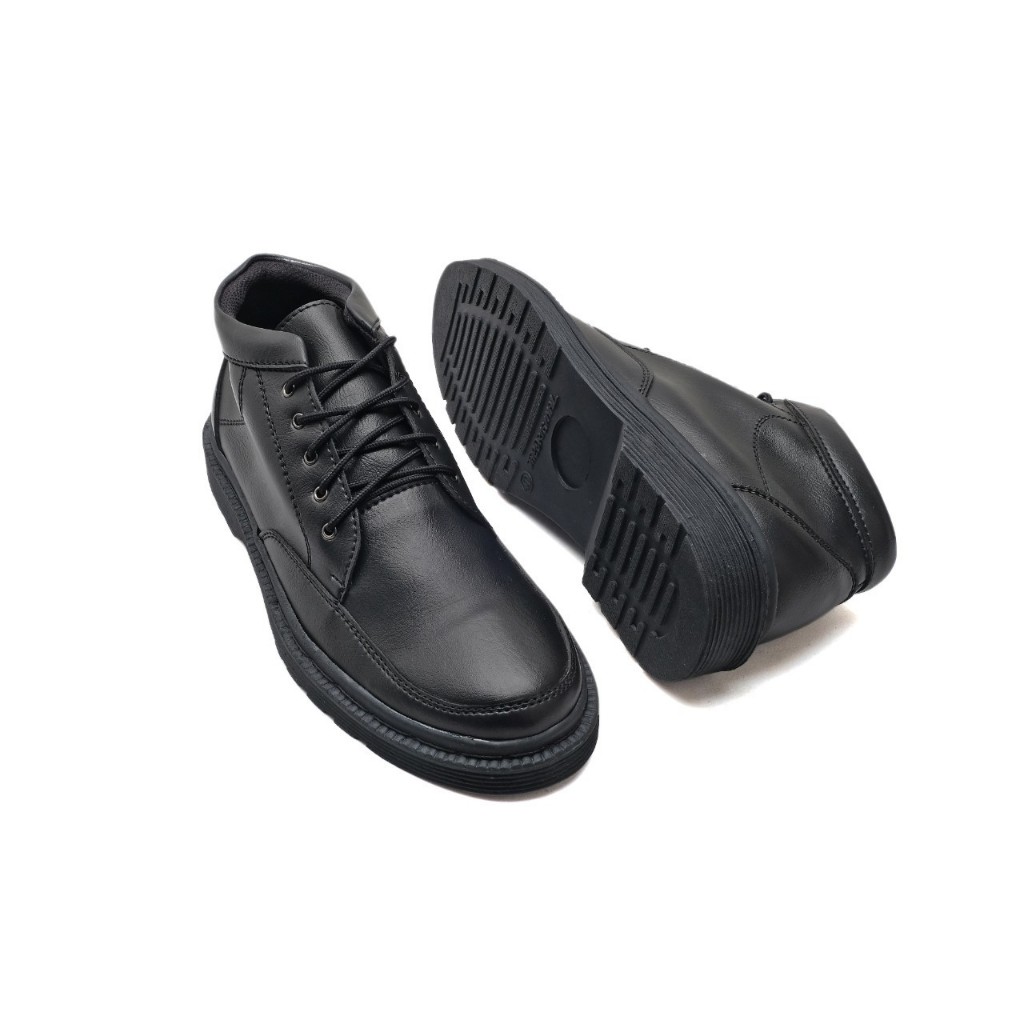 Terry Rionz Sepatu Boots Low Pria Docmart Klasik Formal Kerja Casual Kantor Cowok Original Lokal