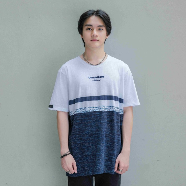 X EIGHT Gronie T-Shirts - kaos pria lengan pendek