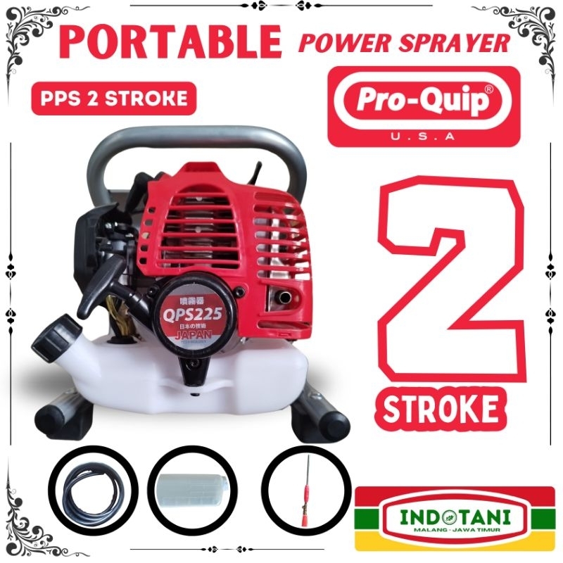 PORTABLE POWER SPRAYER PRO-QUIP 2 STROKE