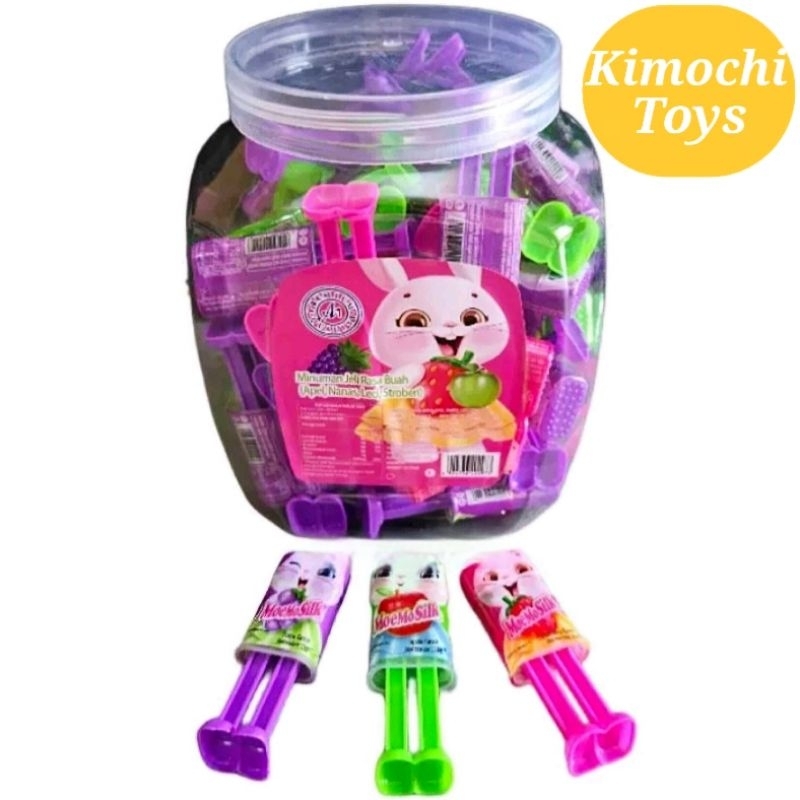 

Permen Will PENGUIN Rabbit Jelly Magic Stick Spongebob Toples Isi 50 Jeli Stik Strawberry Grape Apple