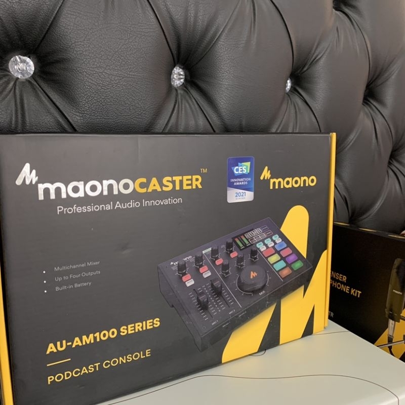 MAONO AU-AM 100 SOUNDCARD maonocaster streaming podcast maono soundcard original