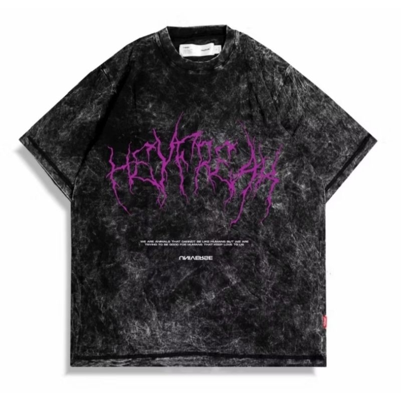 Heyfreak T-shirt Oversize Heavy Washed
