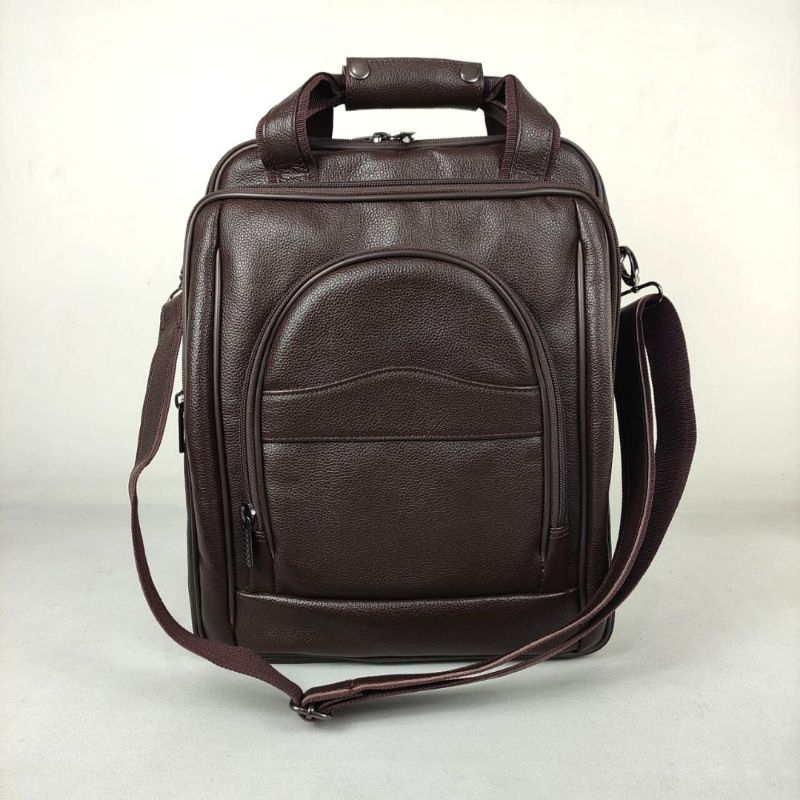 Tas Ransel Pria Kulit Terbaru Unik - Tas Ransel Kulit Sapi Asli Garut