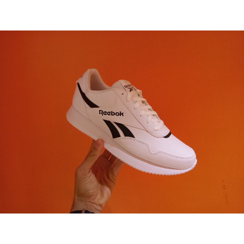 Sneakers pria Reebok original/Reebok Jogger Lite men's sneakers shoes -White black