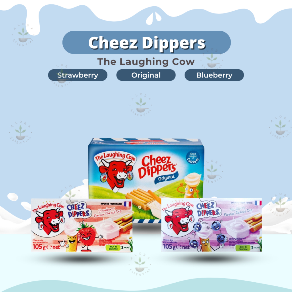 

Keju Bel Cheeze Dippers 140gr - The Laughing Cow Bel Cheez Snack Anak