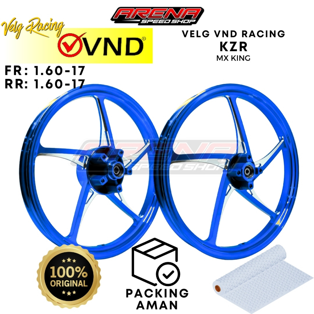 VND KZR 160x17 & 160x17 - Velg Racing MX King Jupiter MX 150 KZR Original VND Racing