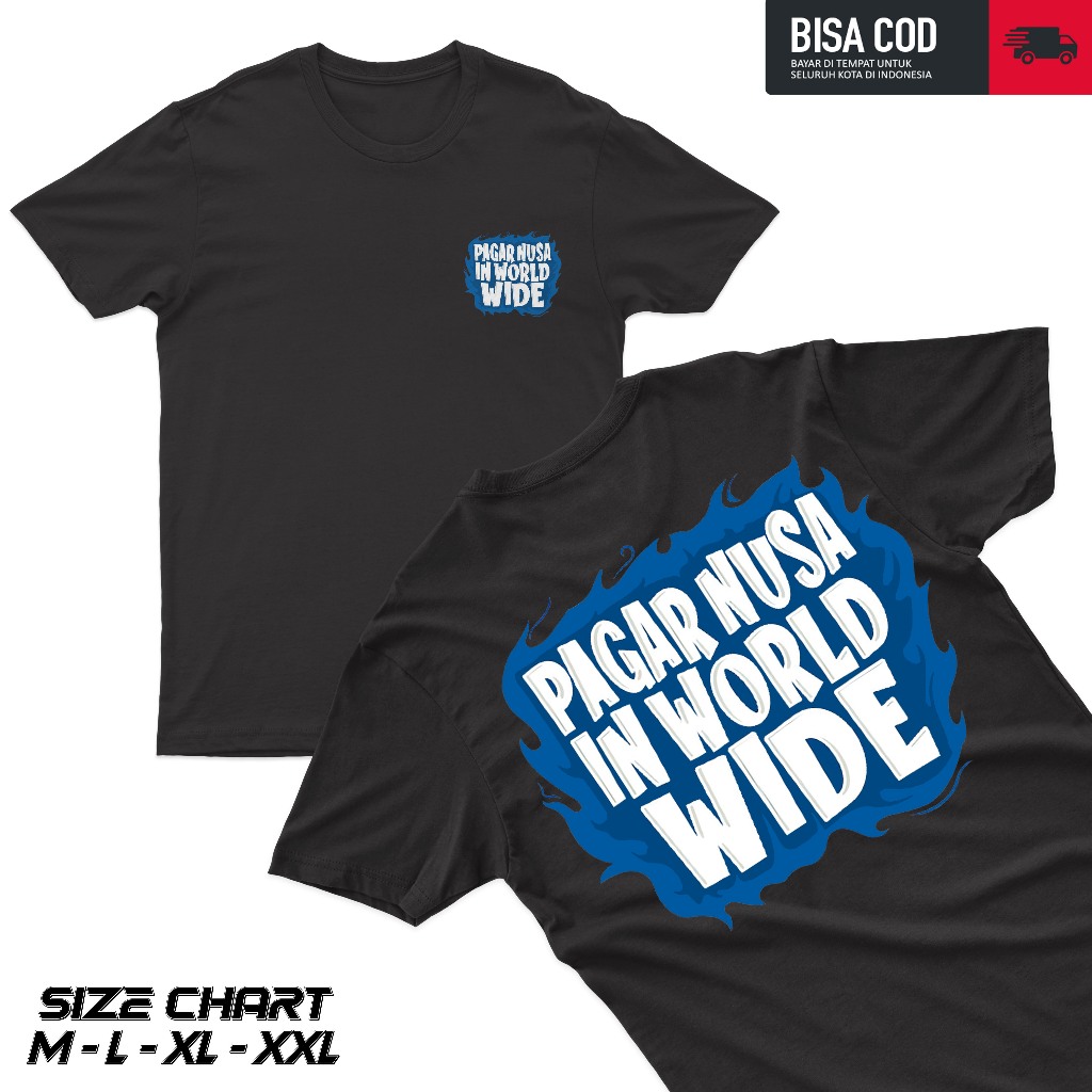 Kaos PAGAR NUSA 1986 PN In World Wide