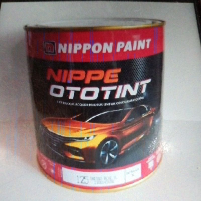 Nippe Ototint 125 Indigo Blue Vespa/ cat duco, cat mobil 1 liter