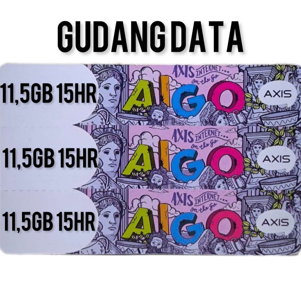 Voucher AXIS Mini 11.5GB 15Hari