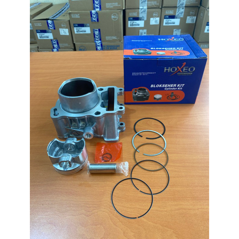 Blok Seher Kit Assy Satria Fu 150 Fi New / Cylinder Block / Asli Hoxeo