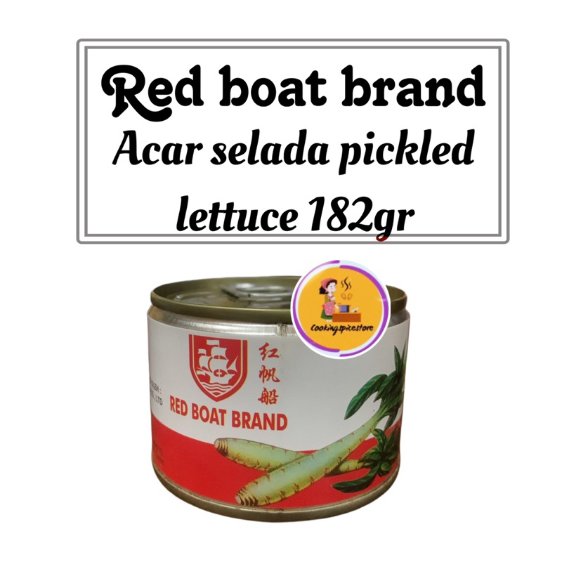 

RED BOAT BRAND ACAR SELADA 182GR/ CHAISIM KALENG / PICKLED LETTUCE