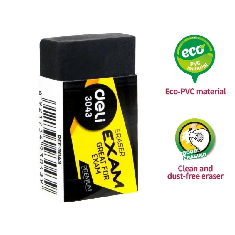 

DELI ERASER/PENGHAPUS PENSIL E3043