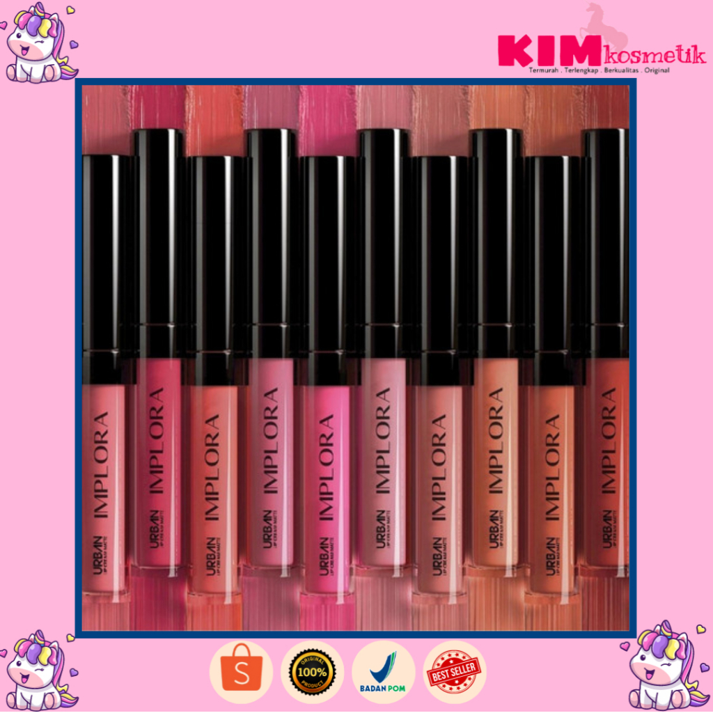 Implora Urban Lip Cream Matte 20 Warna