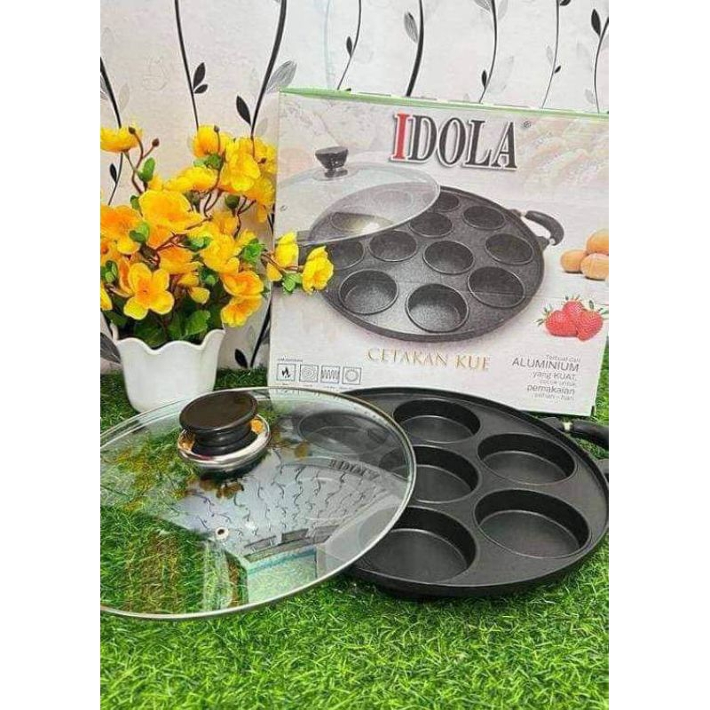 CETAKAN 7 DATAR IDOLA / CETAKAN KUE ( CAKE PAN )
