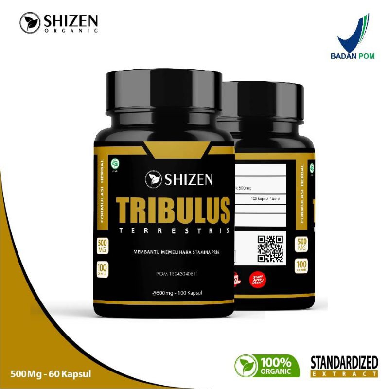 Tribulus Terrestris Original Shizen 60 Kapsul BPOM