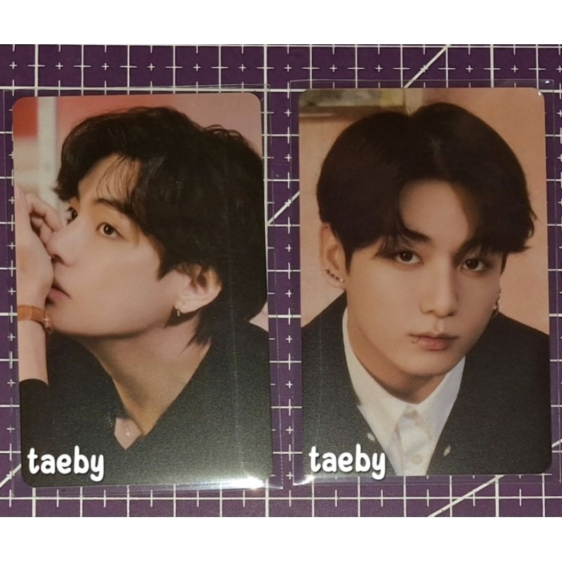 BTS Taehyung Jungkook Taekook Photocard pc Day Dream Hybe Insight