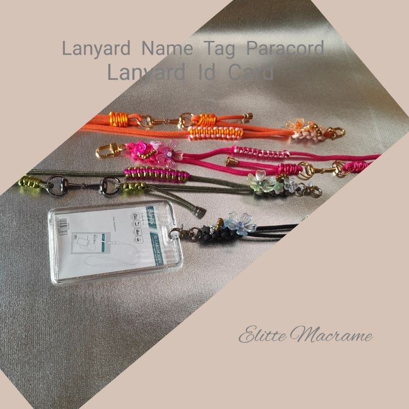 

Lanyard Name Tag/ Lanyard Id Card / Lanyard Phone Paracord