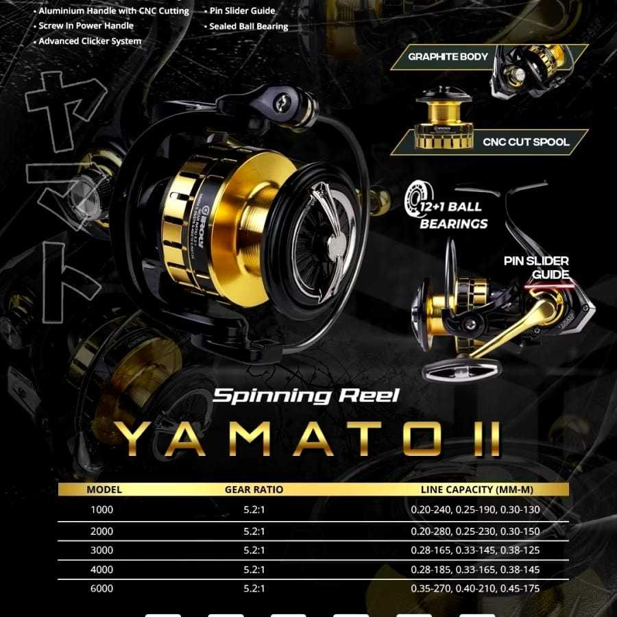 Reel Iroly Yamato II 1000,2000,3000