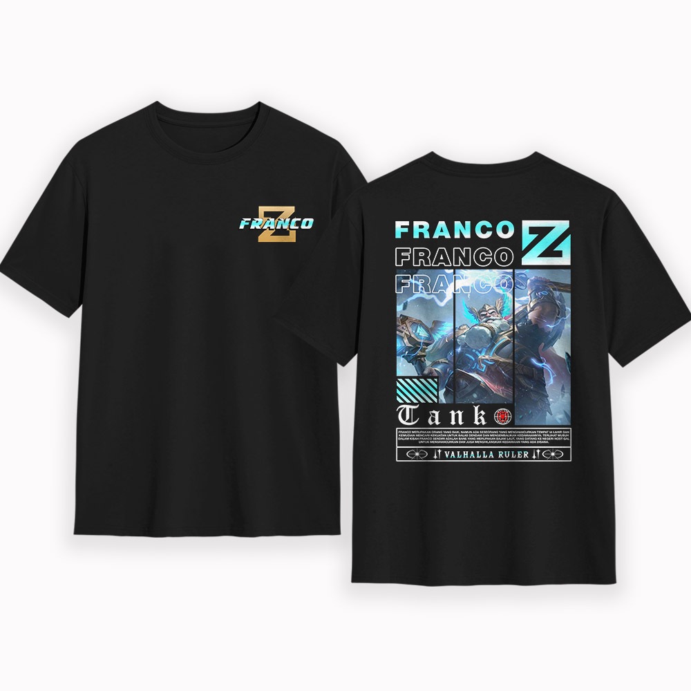 KAOS SKIN EPIC FRANCO TANK SKIN VALHALLA RULER ROAMER BAJU MOBILE LEGENDS DISTRO