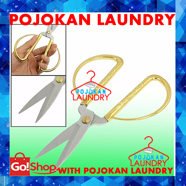 Gunting Kodok Emas/Gunting Emas YJL 502 / Gunting YJL 502 Stainless Steel