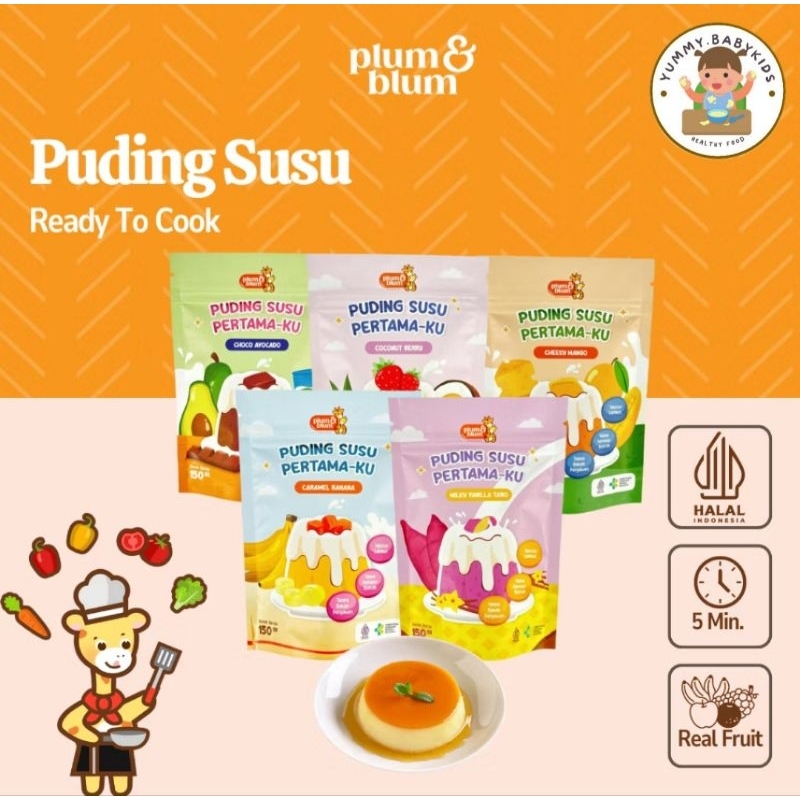 

Silky Pudding Susu Plum and Blum