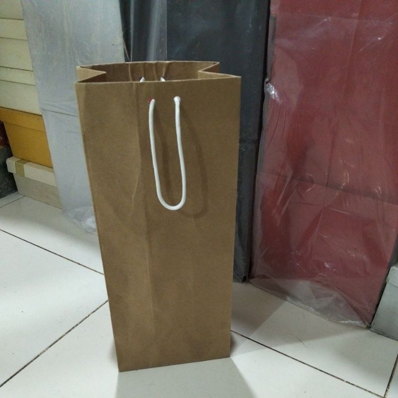 

Paperbag Botol coklat@12pcs