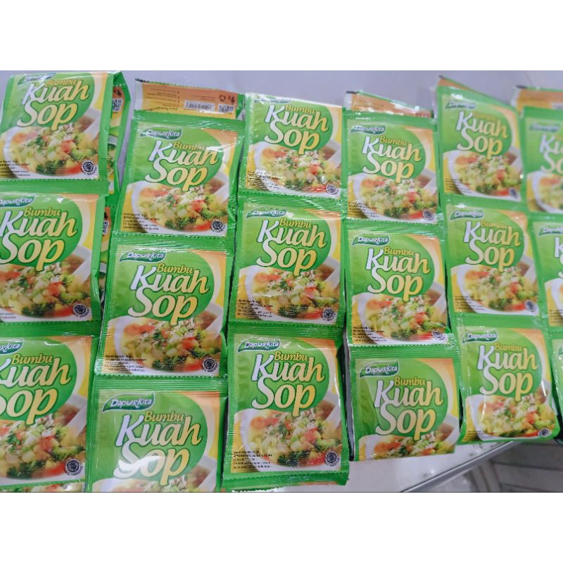 

bumbu dapur kuah sop 1 pack isi 72 saset