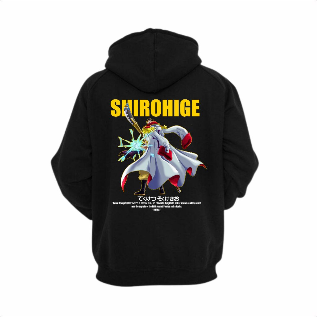 OHARA - HOODIE ANIME ONE PIECE SHIROHIGE