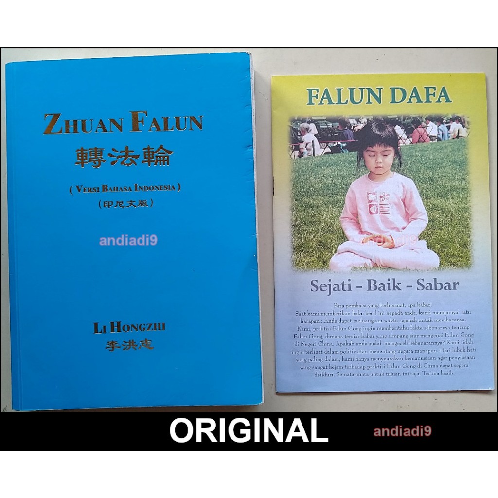 BUKU ZHUAN FALUN LI HONG ZHI FALUN DAFA ORIGINAL