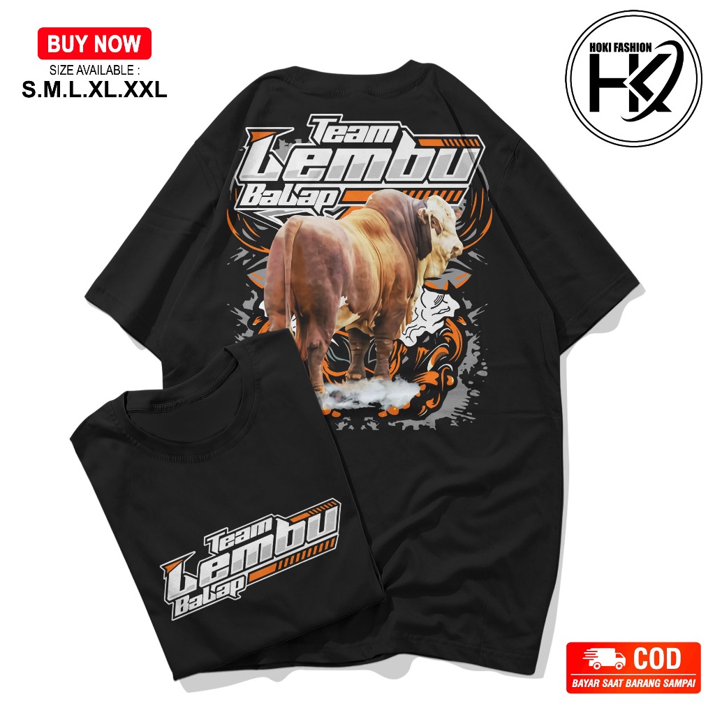 Kaos SAPI BALAP New Simental Pesona Lembu Tshirt Peternak Milenial Indonesia
