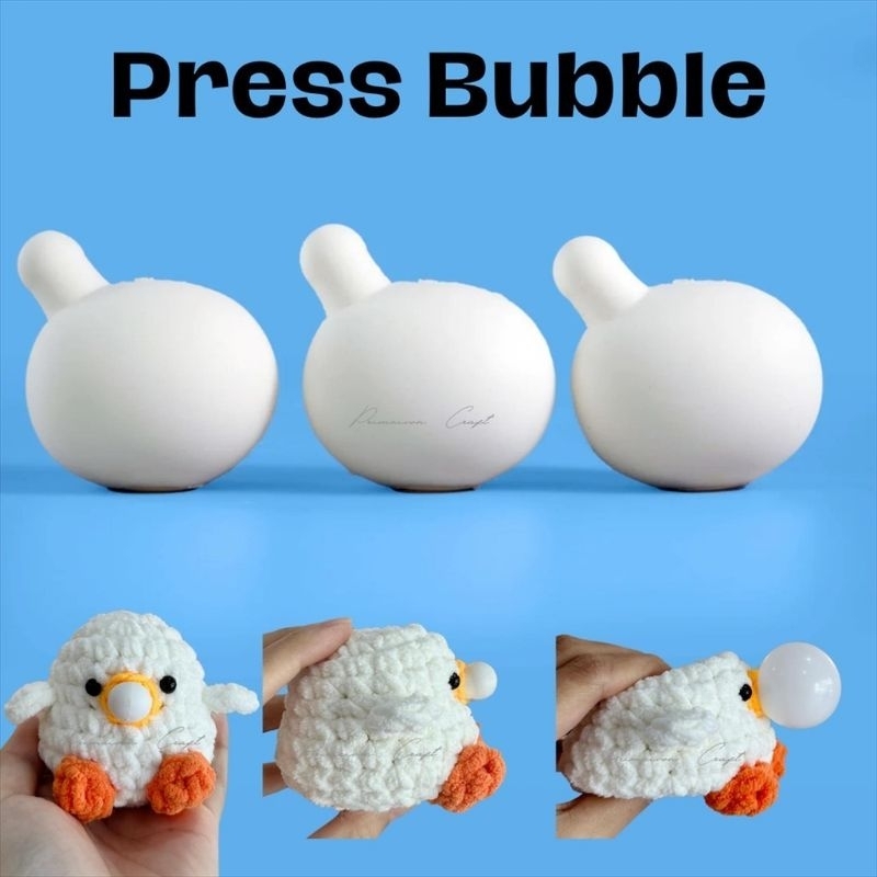 

Press Bubble (1pcs) / Suntik Press Bubble / Stress Ball