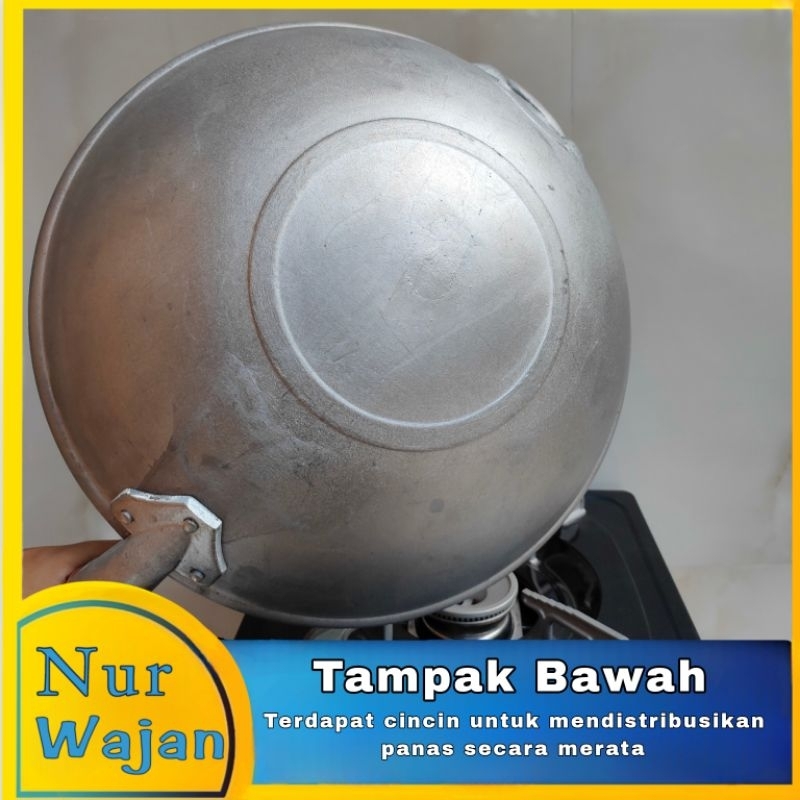 [ Live ] WAJAN NASI GORENG / Bakmie No. 15 & 16 Anti lengket Tebal Alumunium anti karat