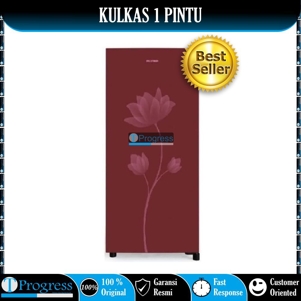 KULKAS 1 PINTU POLYTRON PRB-189 / PRB189